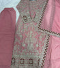 Women's Faux Georgette Embroidered Aaliya Cut Kurti With Plazzo & Dupatta Set with Diamond Handwork (BLACKLUXE CRAFTS) - BLACKLUXECRAFTS