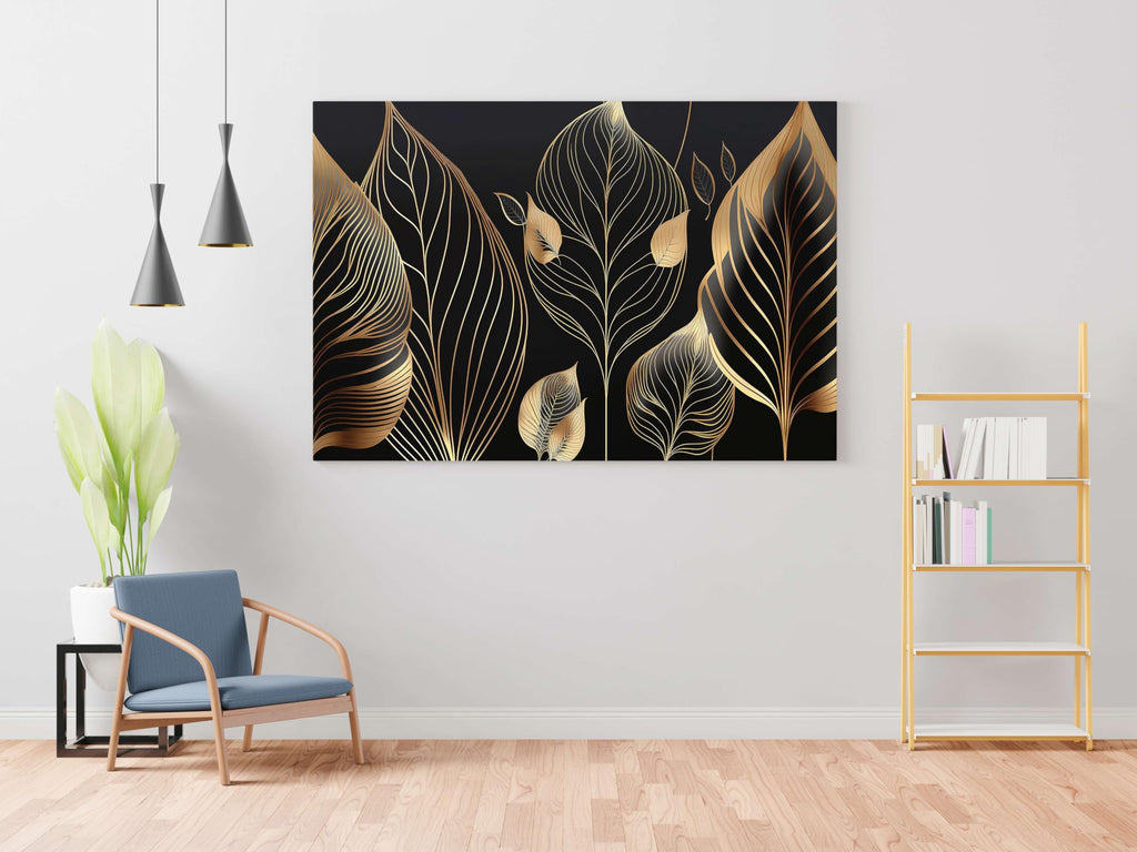 BLACKLUXE LIFESTYLE LTD Flower Paintings For Wall Decoration With Frame Canvas Painting For Living Room Bedroom Home Office & Hotels - BLACKLUXECRAFTS