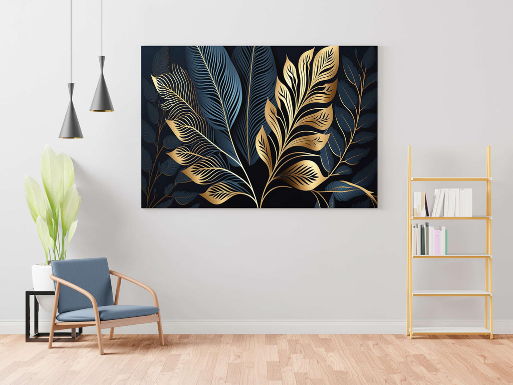 BLACKLUXE LIFESTYLE LTD Flower Paintings For Wall Decoration With Frame Canvas Painting For Living Room Bedroom Home Office & Hotels - BLACKLUXECRAFTS