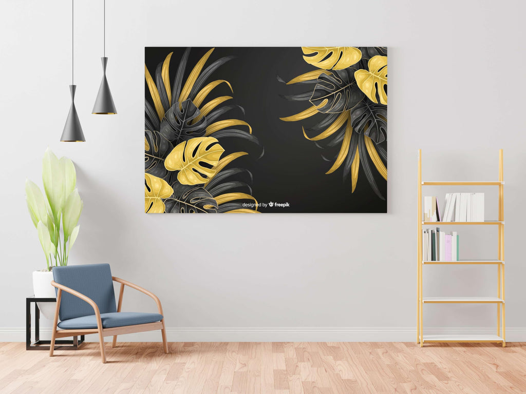 BLACKLUXE LIFESTYLE LTD Flower Paintings For Wall Decoration With Frame Canvas Painting For Living Room Bedroom Home Office & Hotels - BLACKLUXECRAFTS