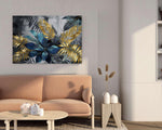 BLACKLUXE LIFESTYLE LTD Flower Paintings For Wall Decoration With Frame Canvas Painting For Living Room Bedroom Home Office & Hotels - BLACKLUXECRAFTS