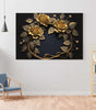 BLACKLUXE LIFESTYLE LTD Flower Paintings For Wall Decoration With Frame Canvas Painting For Living Room Bedroom Home Office & Hotels - BLACKLUXECRAFTS