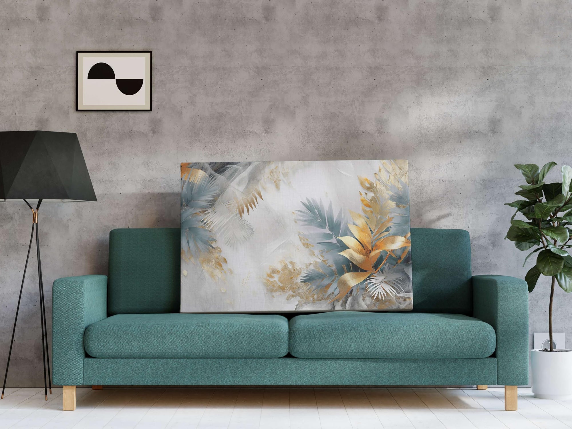 BLACKLUXE LIFESTYLE LTD Flower Paintings For Wall Decoration With Frame Canvas Painting For Living Room Bedroom Home Office & Hotels - BLACKLUXECRAFTS
