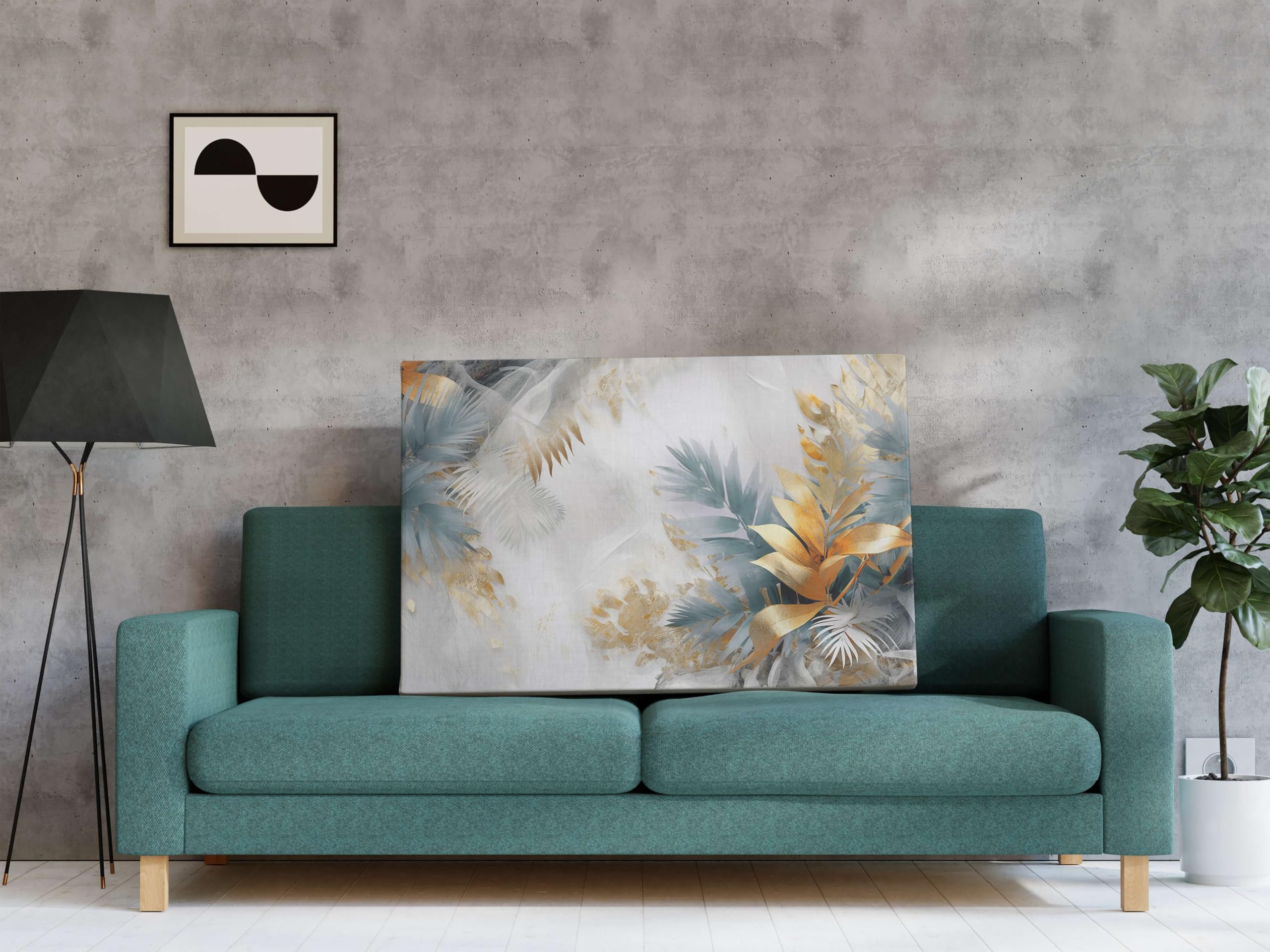 BLACKLUXE LIFESTYLE LTD Flower Paintings For Wall Decoration With Frame Canvas Painting For Living Room Bedroom Home Office & Hotels - BLACKLUXECRAFTS