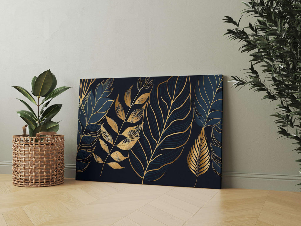 BLACKLUXE LIFESTYLE LTD Flower Paintings For Wall Decoration With Frame Canvas Painting For Living Room Bedroom Home Office & Hotels - BLACKLUXECRAFTS