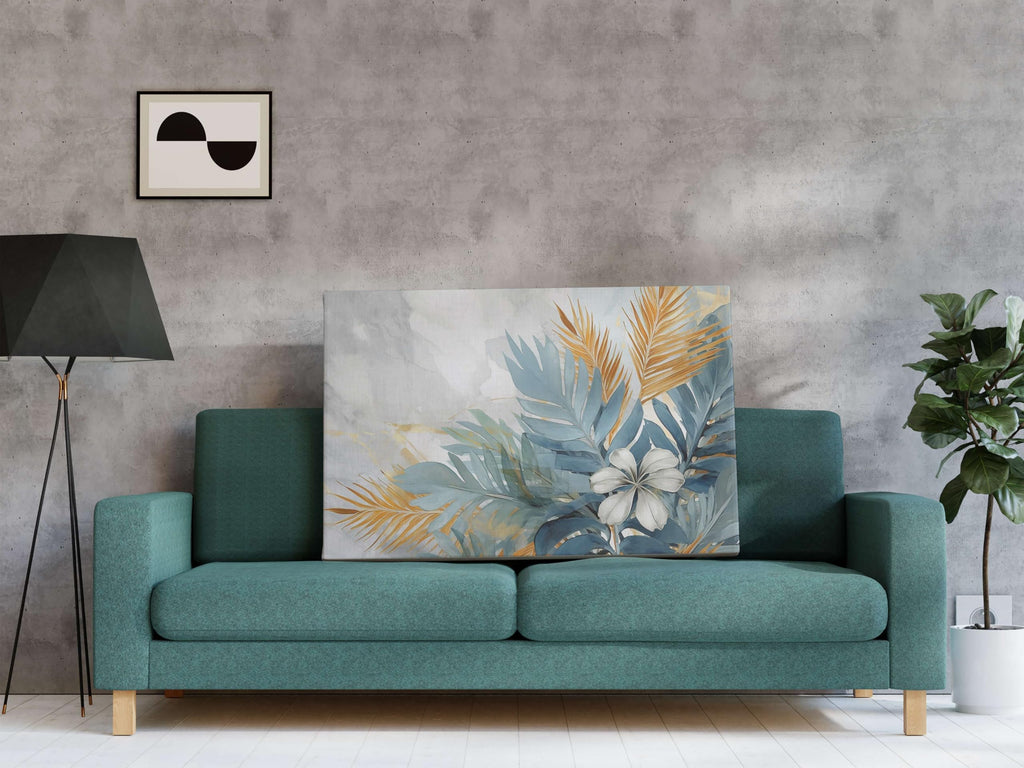 BLACKLUXE LIFESTYLE LTD Flower Paintings For Wall Decoration With Frame Canvas Painting For Living Room Bedroom Home Office & Hotels - BLACKLUXECRAFTS