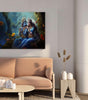BLACKLUXE LIFESTYLE LTD Radha Krishna Paintings For Wall Decoration With Frame Canvas Painting For Living Room Bedroom Home Office & Hotels - BLACKLUXECRAFTS