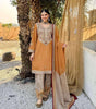 Mustard Embroidered Pakistani Salwar Kameez with Dupatta | Designer Eid & Wedding Wear for Women | Luxury Ethnic Outfit (BLACKLUXE CRAFTS) - BLACKLUXECRAFTS