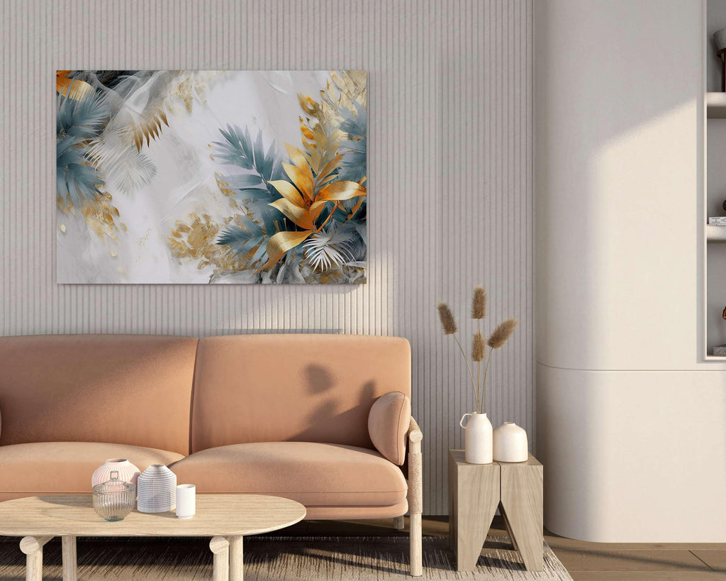 BLACKLUXE LIFESTYLE LTD Flower Paintings For Wall Decoration With Frame Canvas Painting For Living Room Bedroom Home Office & Hotels - BLACKLUXECRAFTS