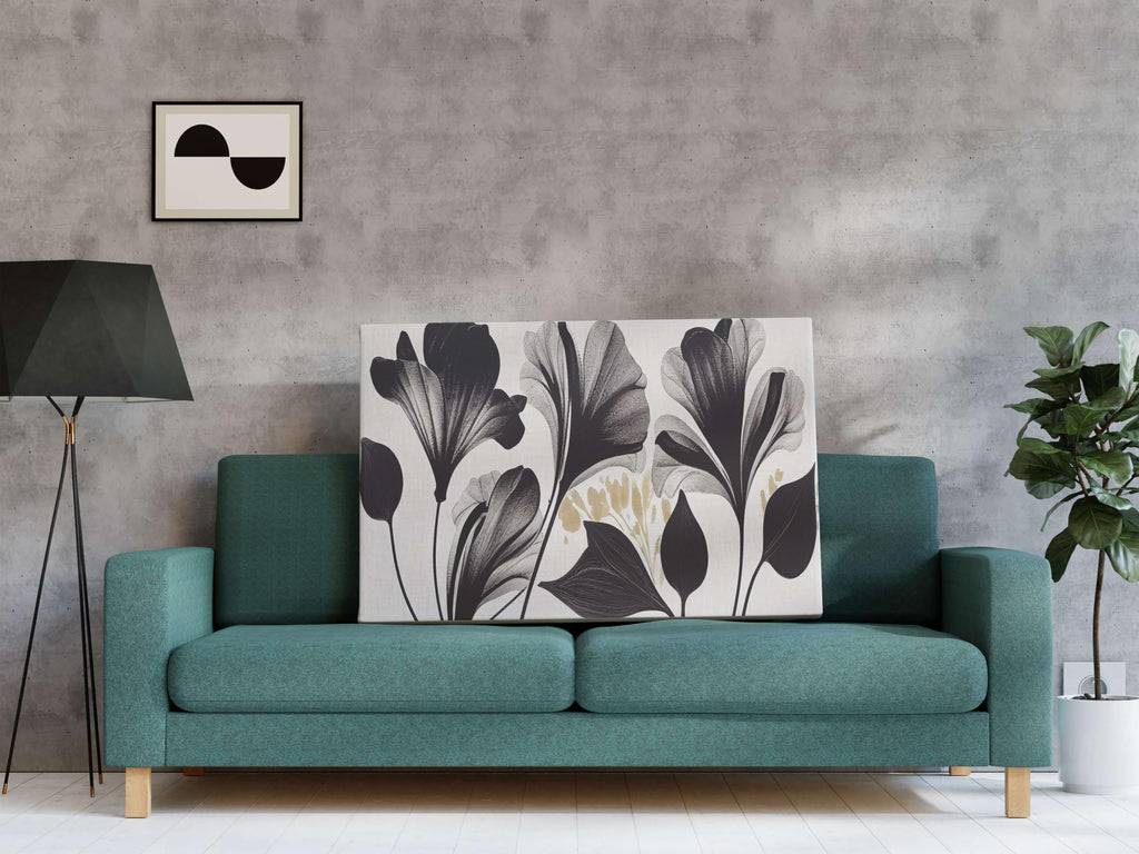 BLACKLUXE LIFESTYLE LTD Flower Paintings For Wall Decoration With Frame Canvas Painting For Living Room Bedroom Home Office & Hotels - BLACKLUXECRAFTS