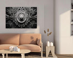 BLACKLUXE LIFESTYLE LTD Mandala Art Painting For Wall Decoration With Frame Canvas Painting For Living Room Bedroom Home Office & Hotels - BLACKLUXECRAFTS