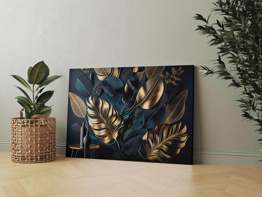 BLACKLUXE LIFESTYLE LTD Flower Paintings For Wall Decoration With Frame Canvas Painting For Living Room Bedroom Home Office & Hotels - BLACKLUXECRAFTS