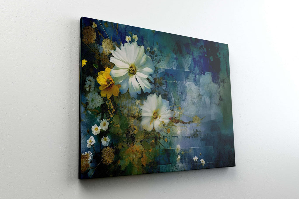 BLACKLUXE LIFESTYLE LTD Flower Paintings For Wall Decoration With Frame Canvas Painting For Living Room Bedroom Home Office & Hotels - BLACKLUXECRAFTS