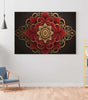 BLACKLUXE LIFESTYLE LTD Mandala Art Painting For Wall Decoration With Frame Canvas Painting For Living Room Bedroom Home Office & Hotels - BLACKLUXECRAFTS