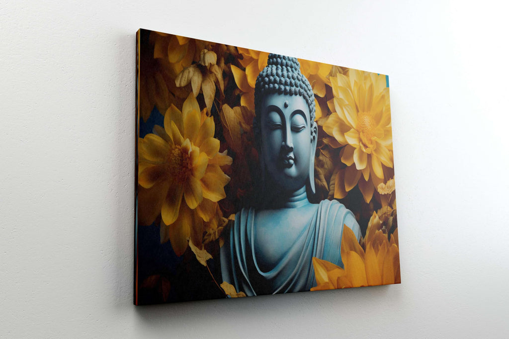 BLACKLUXE LIFESTYLE LTD Buddha Paintings For Wall Decoration With Frame Canvas Painting For Living Room Bedroom Home Office & Hotels - BLACKLUXECRAFTS