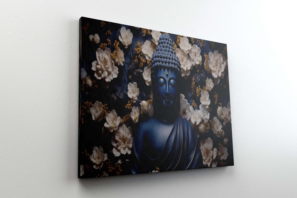 BLACKLUXE LIFESTYLE LTD Buddha Paintings For Wall Decoration With Frame Canvas Painting For Living Room Bedroom Home Office & Hotels - BLACKLUXECRAFTS