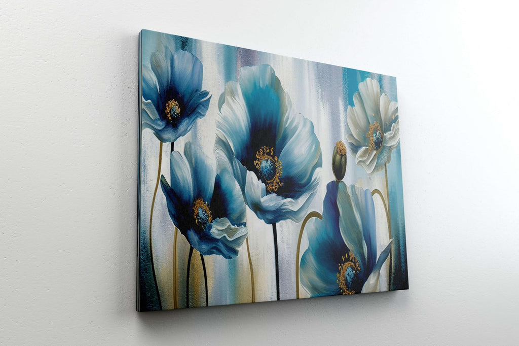 BLACKLUXE LIFESTYLE LTD Flower Paintings For Wall Decoration With Frame Canvas Painting For Living Room Bedroom Home Office & Hotels - BLACKLUXECRAFTS