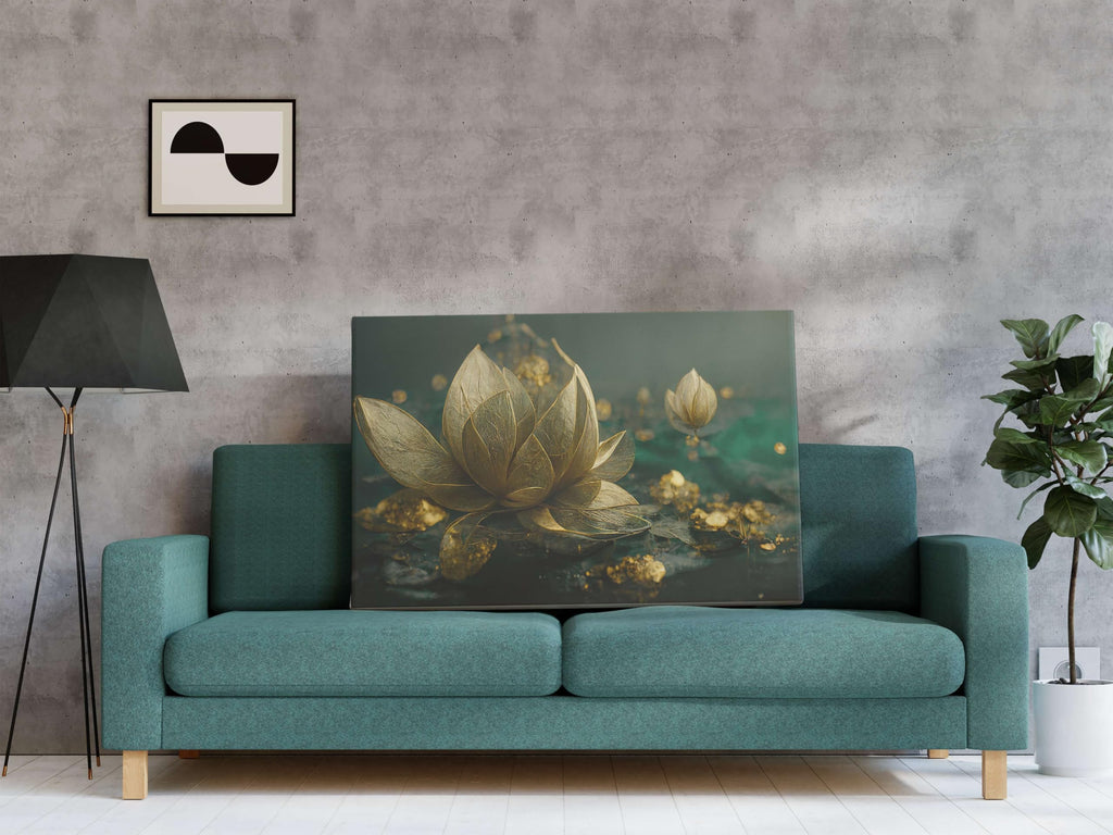 BLACKLUXE LIFESTYLE LTD Flower Paintings For Wall Decoration With Frame Canvas Painting For Living Room Bedroom Home Office & Hotels - BLACKLUXECRAFTS