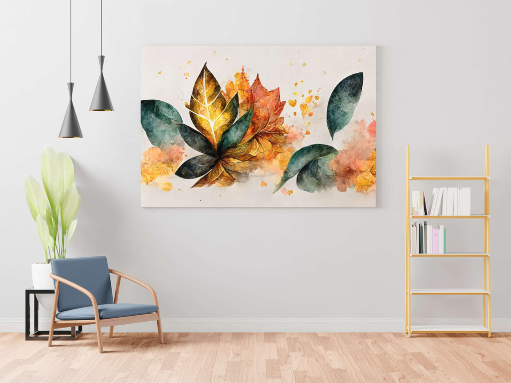 BLACKLUXE LIFESTYLE LTD Flower Paintings For Wall Decoration With Frame Canvas Painting For Living Room Bedroom Home Office & Hotels - BLACKLUXECRAFTS