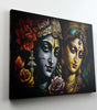 BLACKLUXE LIFESTYLE LTD Radha Krishna Paintings For Wall Decoration With Frame Canvas Painting For Living Room Bedroom Home Office & Hotels - BLACKLUXECRAFTS