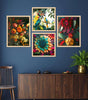 Tropical Parrot & Floral Wall Art Set of 4 | Colorful Botanical & Bird Canvas Prints | Modern Framed Artwork for Living Room, Bedroom & Office Decor
( 36X24 Inches ) (BLACKLUXE CRAFTS) - BLACKLUXECRAFTS