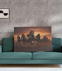 BLACKLUXE LIFESTYLE LTD Seven Horse Painting For Wall Decoration With Frame Canvas Painting For Living Room Bedroom Home Office & Hotels - BLACKLUXECRAFTS