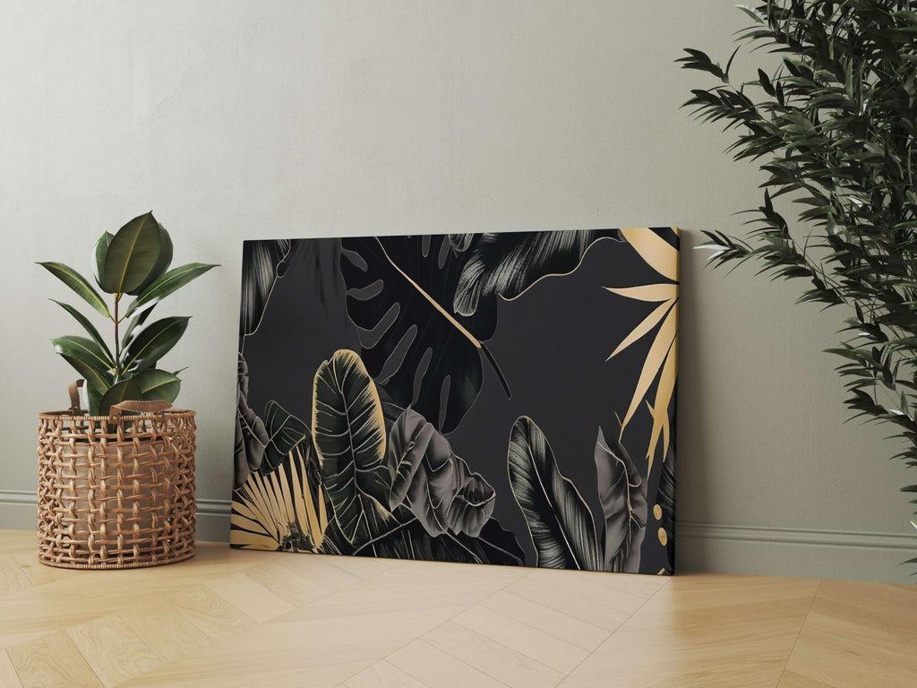 BLACKLUXE LIFESTYLE LTD Flower Paintings For Wall Decoration With Frame Canvas Painting For Living Room Bedroom Home Office & Hotels - BLACKLUXECRAFTS