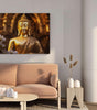 BLACKLUXE LIFESTYLE LTD Buddha Paintings For Wall Decoration With Frame Canvas Painting For Living Room Bedroom Home Office & Hotels - BLACKLUXECRAFTS