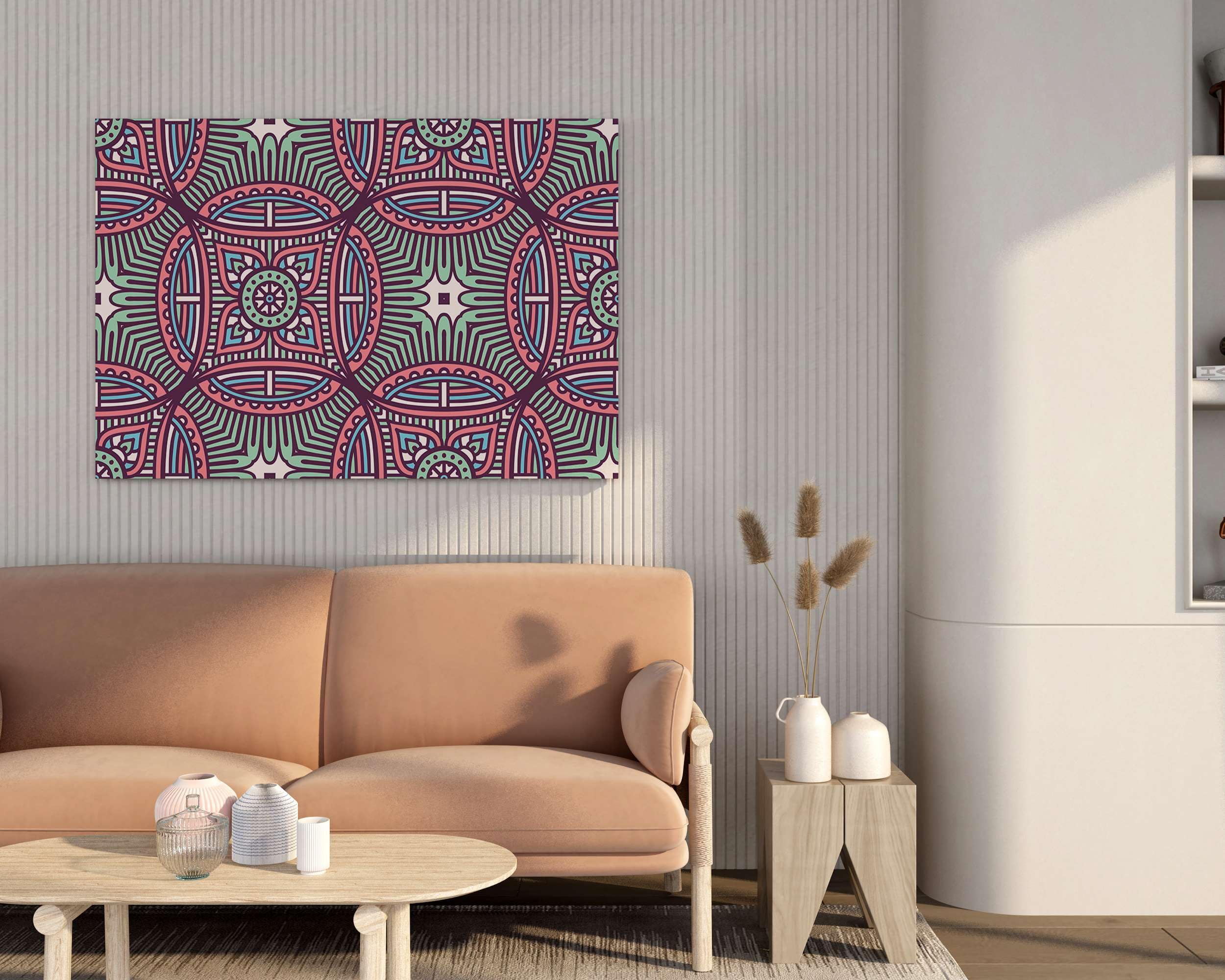 BLACKLUXE LIFESTYLE LTD Mandala Art Painting For Wall Decoration With Frame Canvas Painting For Living Room Bedroom Home Office & Hotels - BLACKLUXECRAFTS