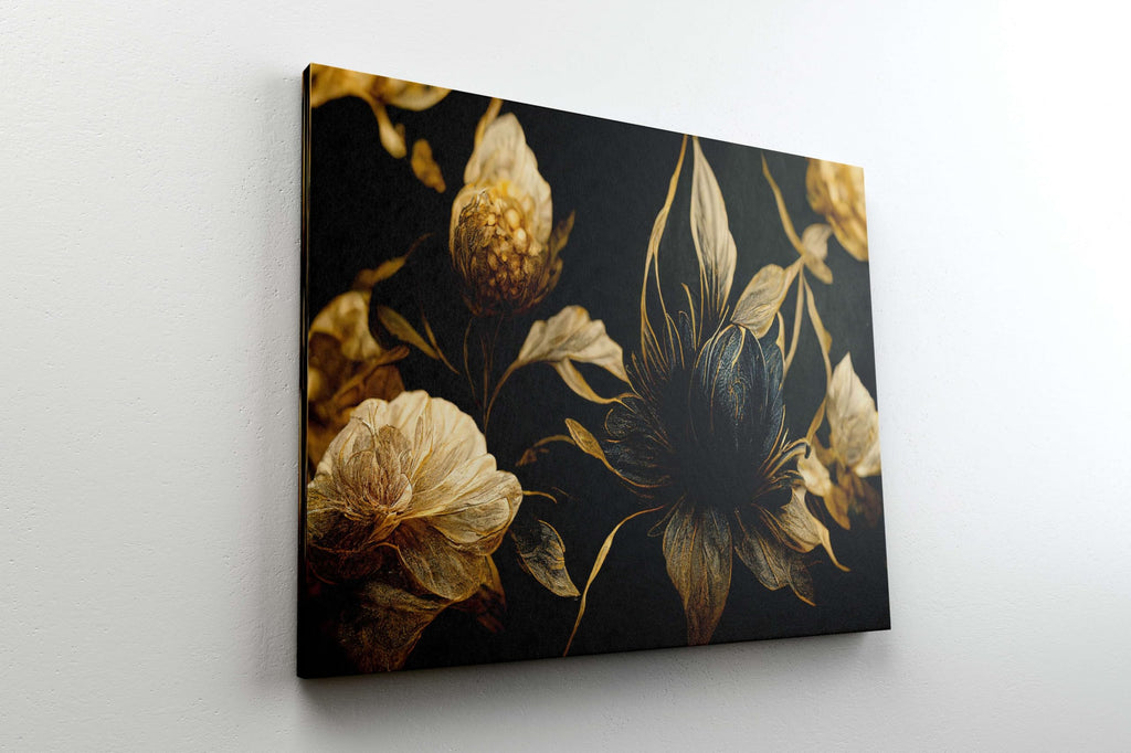 BLACKLUXE LIFESTYLE LTD Flower Paintings For Wall Decoration With Frame Canvas Painting For Living Room Bedroom Home Office & Hotels - BLACKLUXECRAFTS