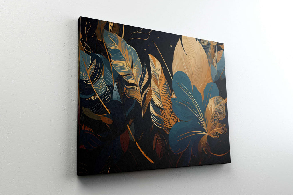 BLACKLUXE LIFESTYLE LTD Flower Paintings For Wall Decoration With Frame Canvas Painting For Living Room Bedroom Home Office & Hotels - BLACKLUXECRAFTS