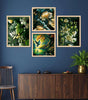Botanical Wall Art Set of 4 | Nature & Floral Canvas Prints with Green Leaves, Flowers & Landscape | Modern Framed Artwork for Living Room, Bedroom & Office Decor ( 36X24 Inches ) (BLACKLUXE CRAFTS) - BLACKLUXECRAFTS