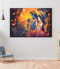 BLACKLUXE LIFESTYLE LTD Radha Krishna Paintings For Wall Decoration With Frame Canvas Painting For Living Room Bedroom Home Office & Hotels - BLACKLUXECRAFTS