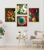 Tropical Parrot & Floral Wall Art Set of 4 | Colorful Botanical & Bird Canvas Prints | Modern Framed Artwork for Living Room, Bedroom & Office Decor
( 36X24 Inches ) (BLACKLUXE CRAFTS) - BLACKLUXECRAFTS