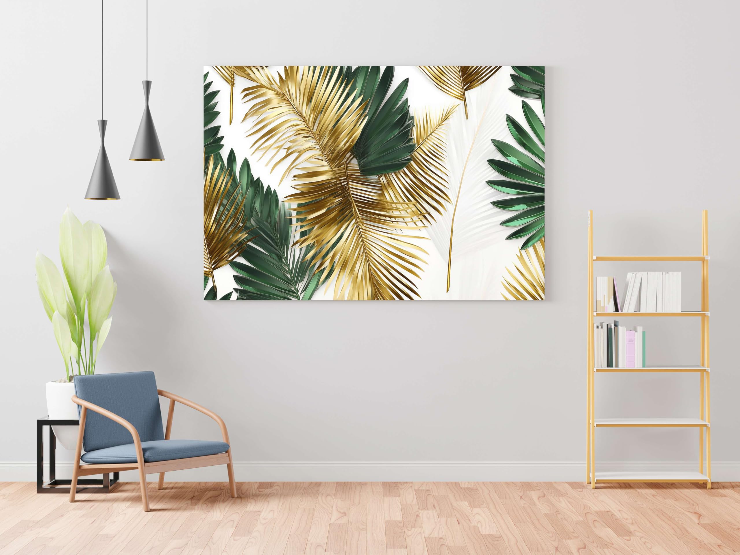 BLACKLUXE LIFESTYLE LTD Flower Paintings For Wall Decoration With Frame Canvas Painting For Living Room Bedroom Home Office & Hotels - BLACKLUXECRAFTS