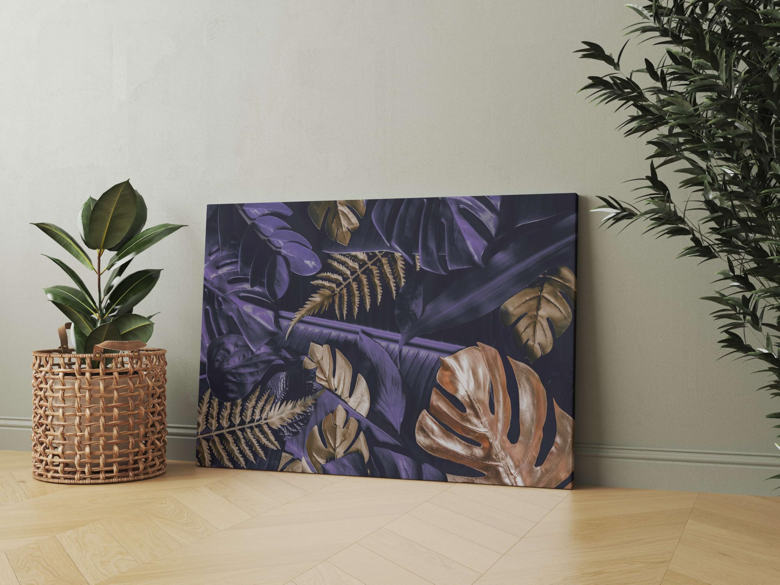 BLACKLUXE LIFESTYLE LTD Flower Paintings For Wall Decoration With Frame Canvas Painting For Living Room Bedroom Home Office & Hotels - BLACKLUXECRAFTS