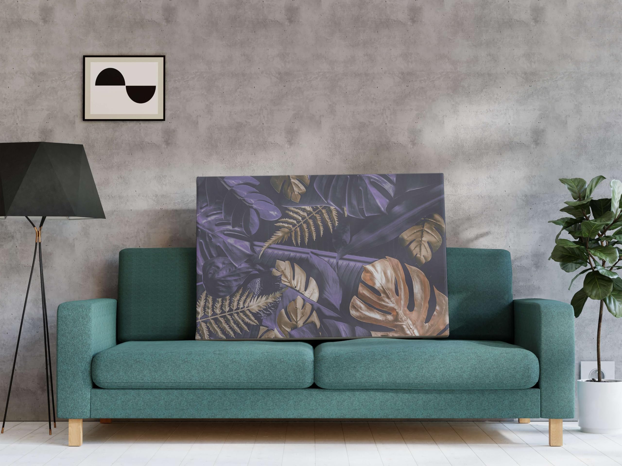 BLACKLUXE LIFESTYLE LTD Flower Paintings For Wall Decoration With Frame Canvas Painting For Living Room Bedroom Home Office & Hotels - BLACKLUXECRAFTS