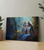 BLACKLUXE LIFESTYLE LTD Radha Krishna Paintings For Wall Decoration With Frame Canvas Painting For Living Room Bedroom Home Office & Hotels - BLACKLUXECRAFTS