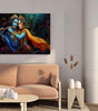 BLACKLUXE LIFESTYLE LTD Radha Krishna Paintings For Wall Decoration With Frame Canvas Painting For Living Room Bedroom Home Office & Hotels - BLACKLUXECRAFTS