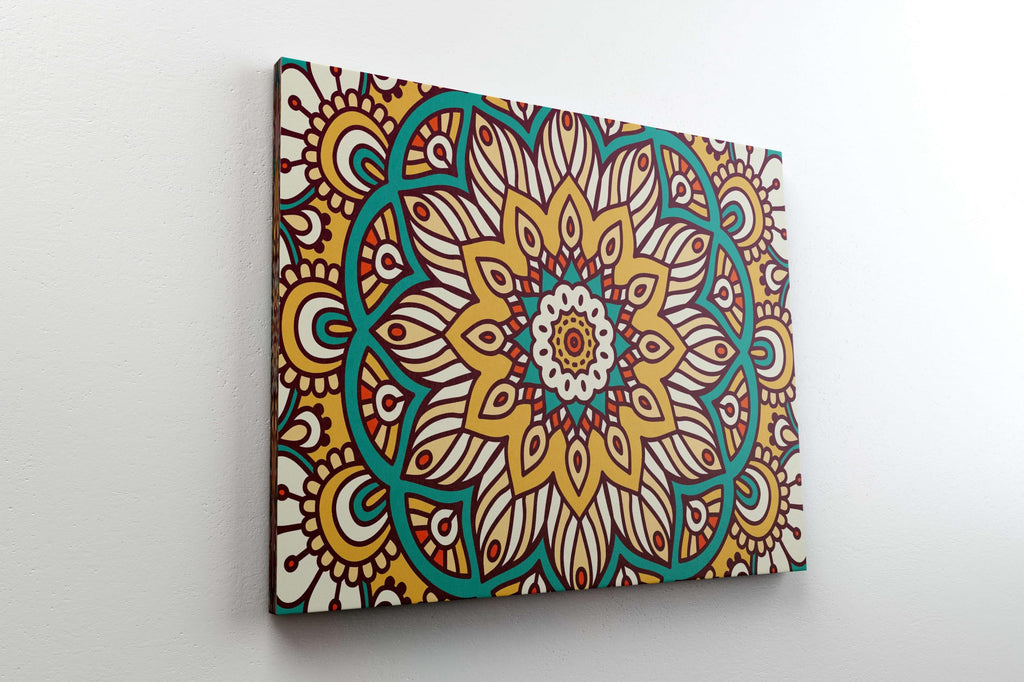 BLACKLUXE LIFESTYLE LTD Mandala Art Painting For Wall Decoration With Frame Canvas Painting For Living Room Bedroom Home Office & Hotels - BLACKLUXECRAFTS