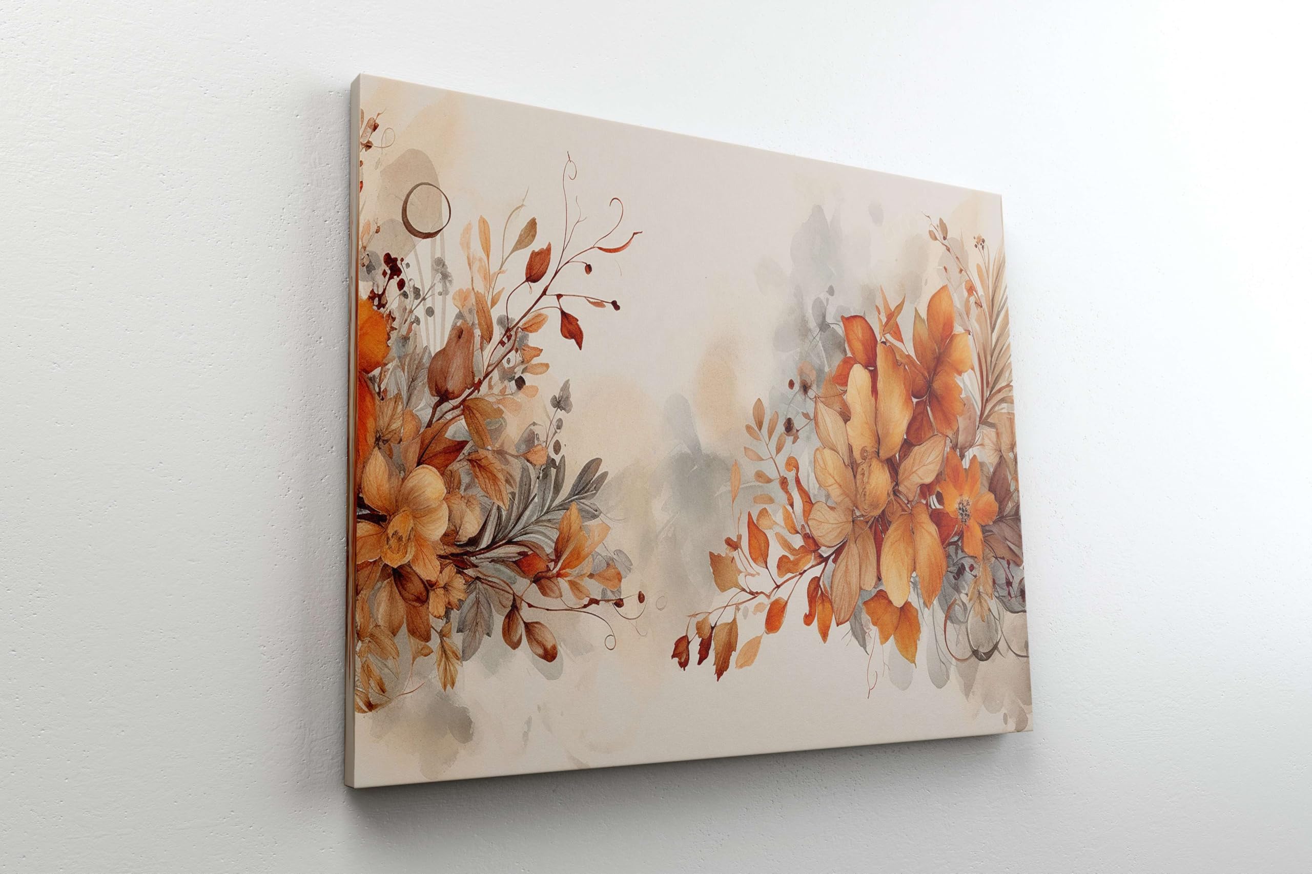 BLACKLUXE LIFESTYLE LTD Flower Paintings For Wall Decoration With Frame Canvas Painting For Living Room Bedroom Home Office & Hotels - BLACKLUXECRAFTS