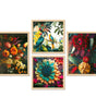 Tropical Parrot & Floral Wall Art Set of 4 | Colorful Botanical & Bird Canvas Prints | Modern Framed Artwork for Living Room, Bedroom & Office Decor
( 36X24 Inches ) (BLACKLUXE CRAFTS) - BLACKLUXECRAFTS