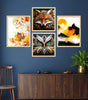 Animal & Nature Wall Art Set of 4 | Fox, Owl, Floral & Mountain Framed Prints | Modern Wildlife Artwork for Living Room, Bedroom & Office Decor
( 36X24 Inches ) (BLACKLUXE CRAFTS) - BLACKLUXECRAFTS