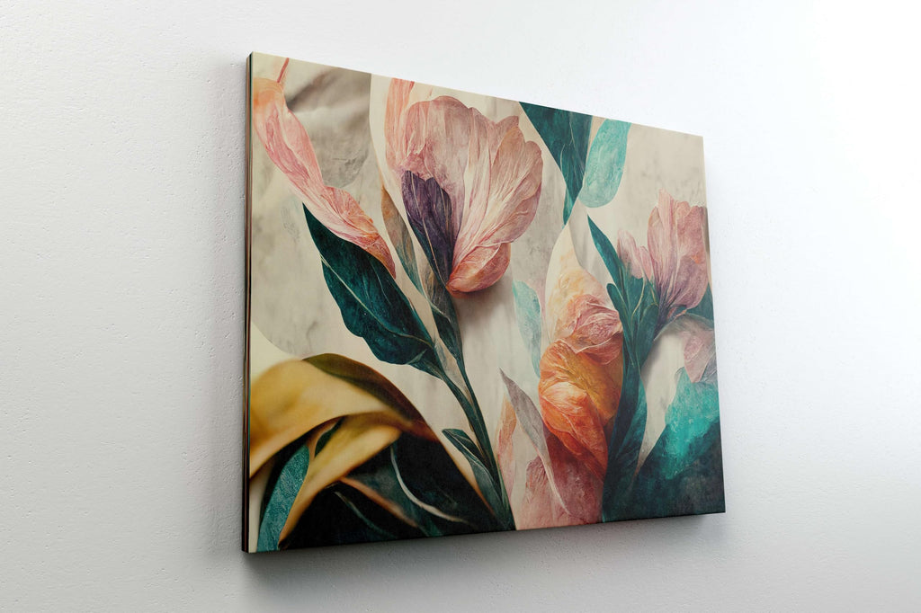 BLACKLUXE LIFESTYLE LTD Flower Paintings For Wall Decoration With Frame Canvas Painting For Living Room Bedroom Home Office & Hotels - BLACKLUXECRAFTS