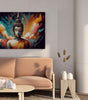 BLACKLUXE LIFESTYLE LTD Buddha Paintings For Wall Decoration With Frame Canvas Painting For Living Room Bedroom Home Office & Hotels - BLACKLUXECRAFTS