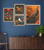 Peacock & Floral Wall Art Set of 4 | Elegant Bird and Flower Canvas Prints | Luxury Nature Wall Decor for Living Room, Bedroom & Office
( 36X24 Inches ) (BLACKLUXE CRAFTS) - BLACKLUXECRAFTS