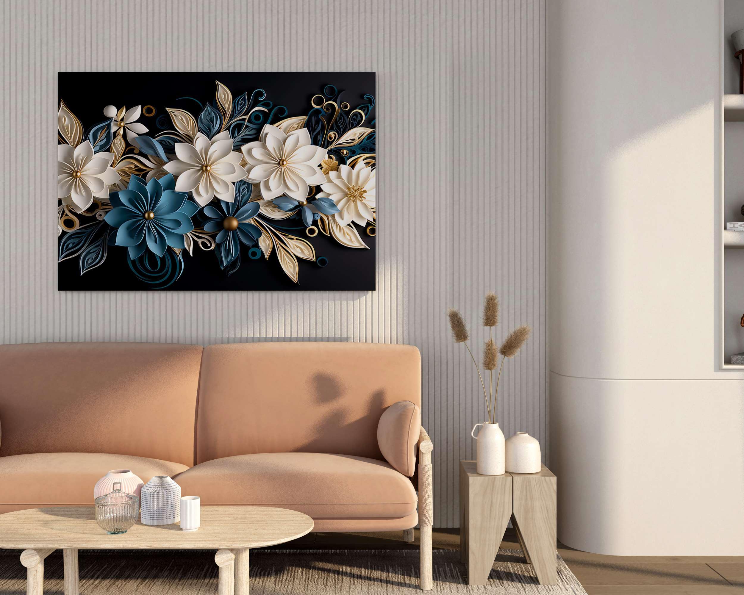 BLACKLUXE LIFESTYLE LTD Mandala Art Painting For Wall Decoration With Frame Canvas Painting For Living Room Bedroom Home Office & Hotels - BLACKLUXECRAFTS