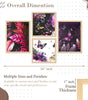 Purple Butterfly & Floral Wall Art Set of 4 | Modern Nature Canvas Prints | Elegant Framed Artwork for Living Room, Bedroom & Home Decor
( 36X24 Inches ) (BLACKLUXE CRAFTS) - BLACKLUXECRAFTS