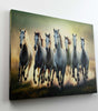 BLACKLUXE LIFESTYLE LTD Seven Horse Painting For Wall Decoration With Frame Canvas Painting For Living Room Bedroom Home Office & Hotels - BLACKLUXECRAFTS