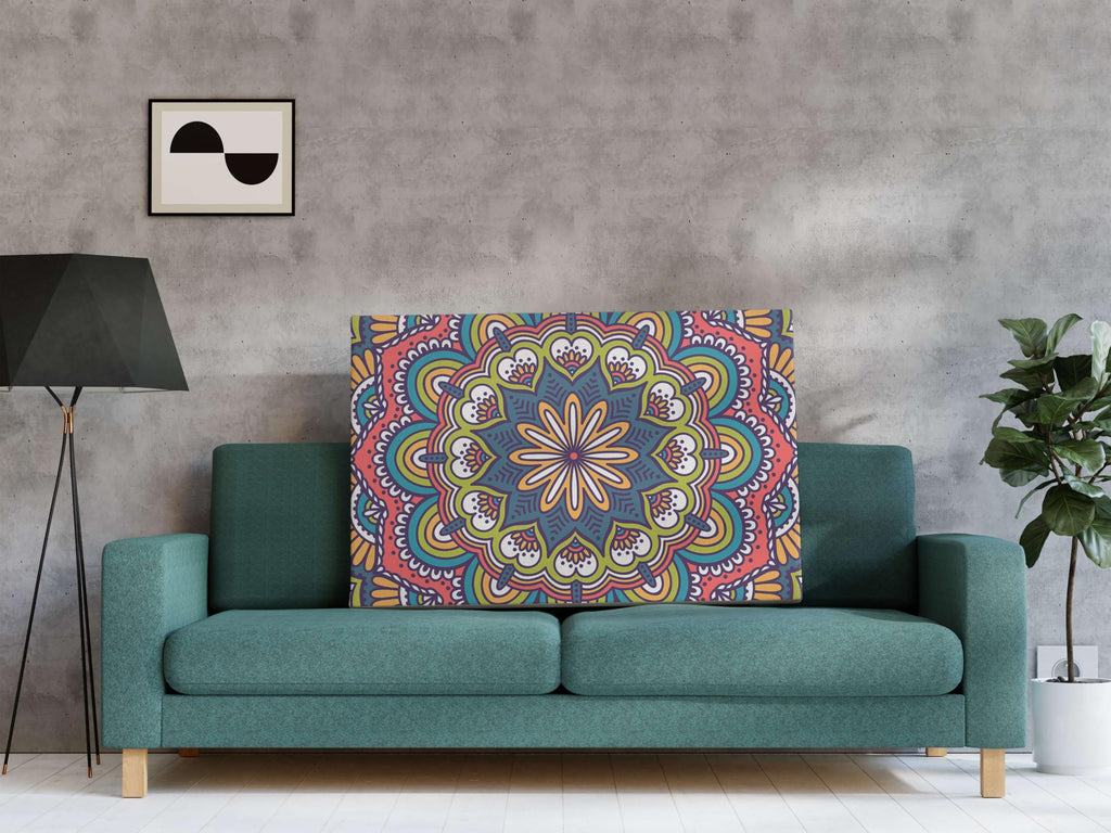 BLACKLUXE LIFESTYLE LTD Mandala Art Painting For Wall Decoration With Frame Canvas Painting For Living Room Bedroom Home Office & Hotels - BLACKLUXECRAFTS